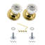 Classic Rosette with Crystal Door Knob-1060249233