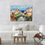 3LR6362 Village On The Sea (Detail) by Luigi Florio - Wrapped Canvas Painting-415189399