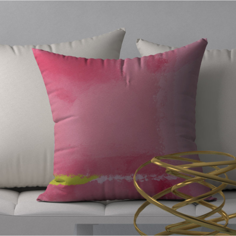 Reversible Throw Pillow, 24" x 24"
