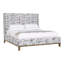 Michael Weiss Solid Wood Wingback Bed-767421967-767422008