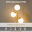HOMCOM 3-Light Tree Floor Lamps-519868727-519868724