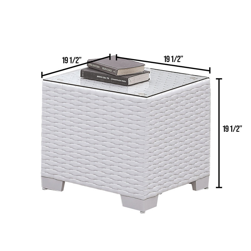 Table basse en verre Shearin