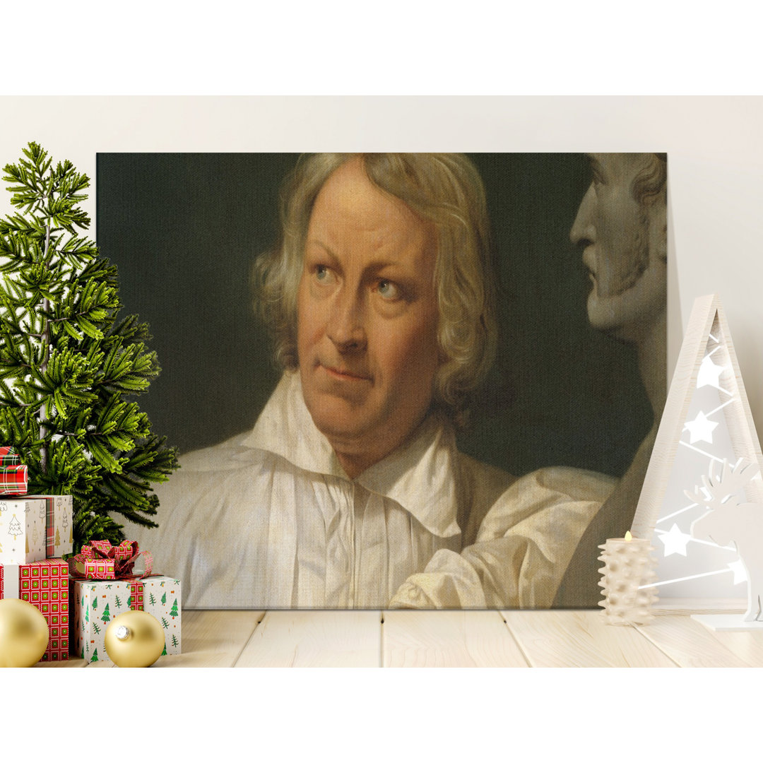 Classic Portrait Canvas Wall Art, Gallery Wrapped Matte Print, Ready to Hang, Johann Gottfried Schadow Art, Archival Quality, Home Decor
