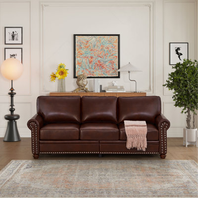 Living Room Sofa Faux Leather