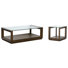 Hamer Rectangular Cocktail Table With End Table