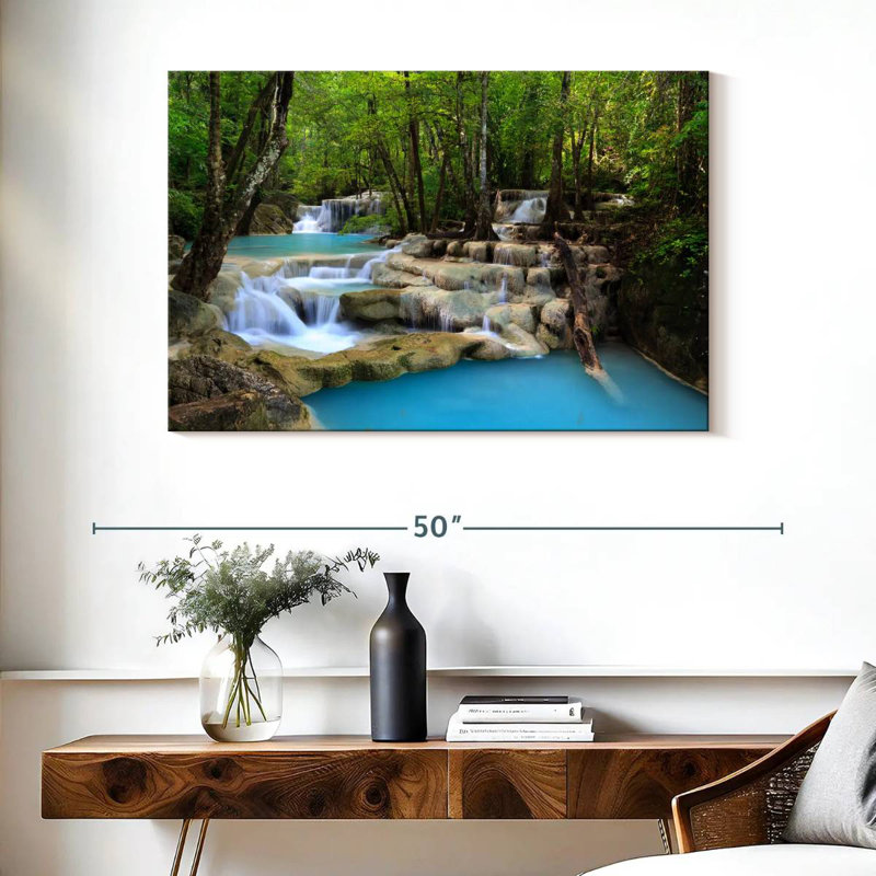 Kerrick Erawan Waterfall Wonder, H 26 po x l 39 po