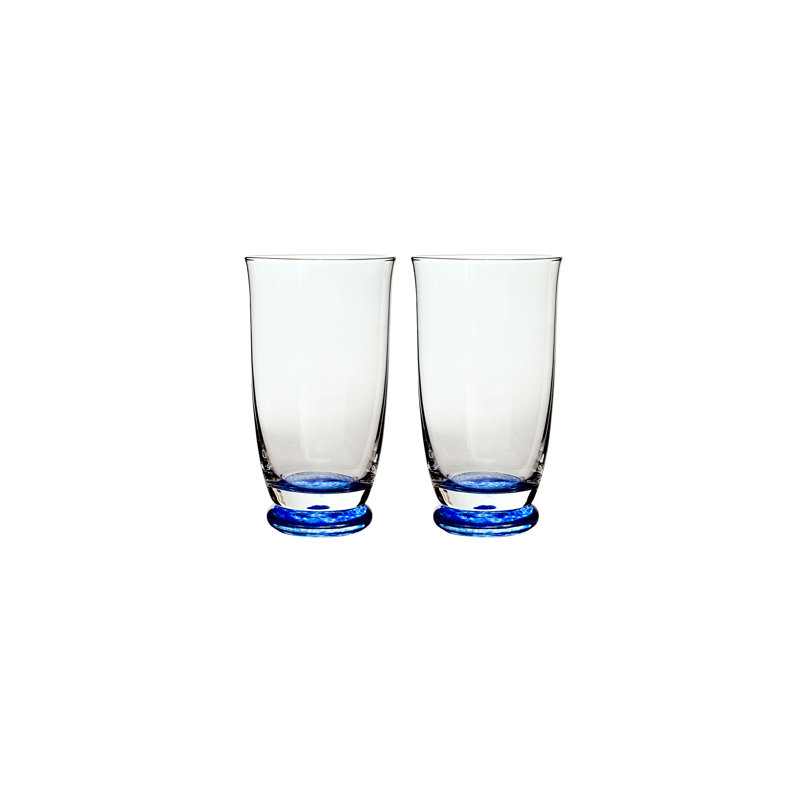 Imperial Blue Set Of 2 Large Tumblers