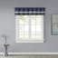 Amherst Navy Pintuck Single 50x18" Window Valance-903568843