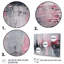 «Evolving Shapes In Pink Marble IV», art mural encadré abstrait géométrique-88517737-88517732