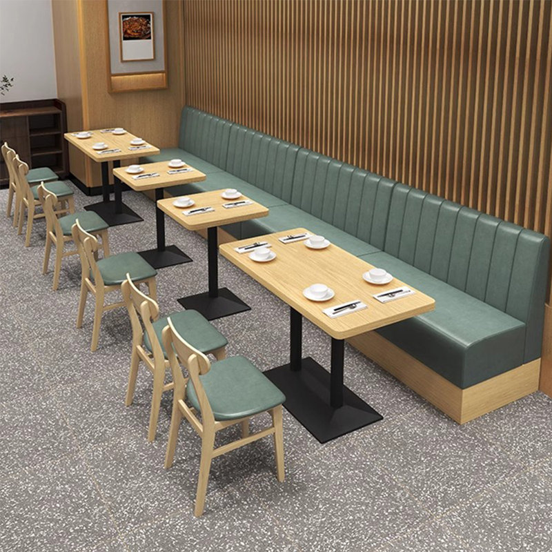 Élégant banc de bar-restaurant