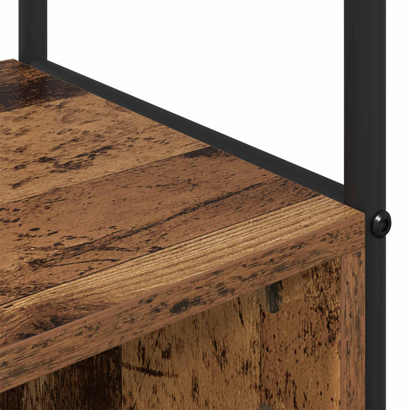 Hall Tree 100cm Wide, Old Wood