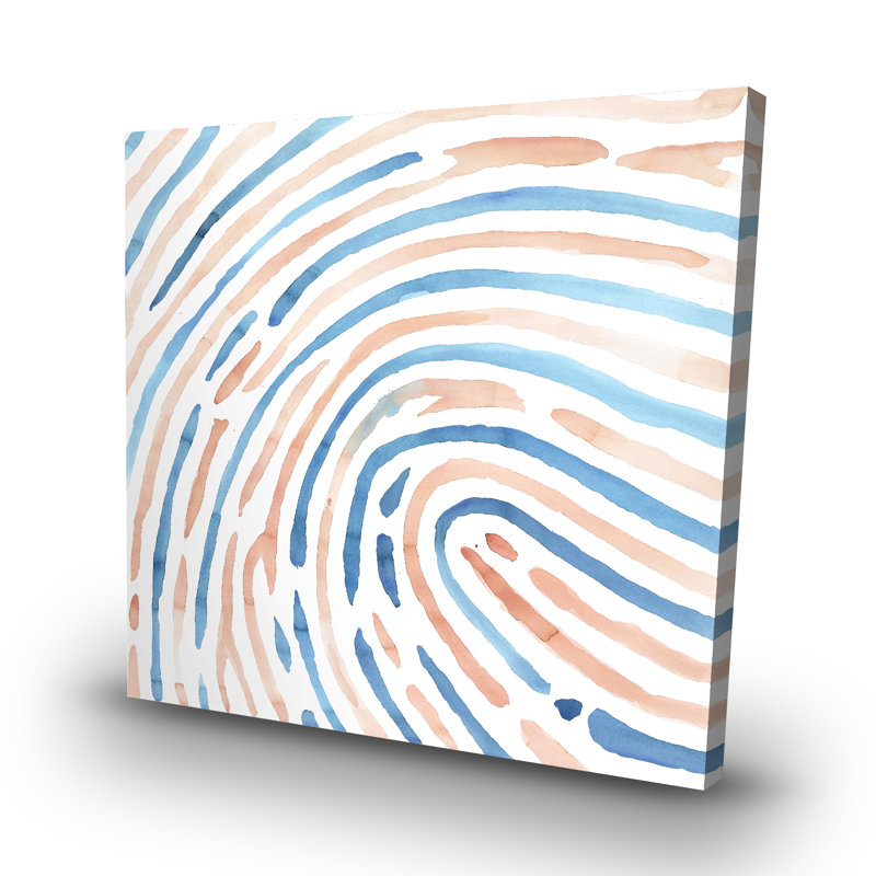 Footprint - 32"x32" art on canvas