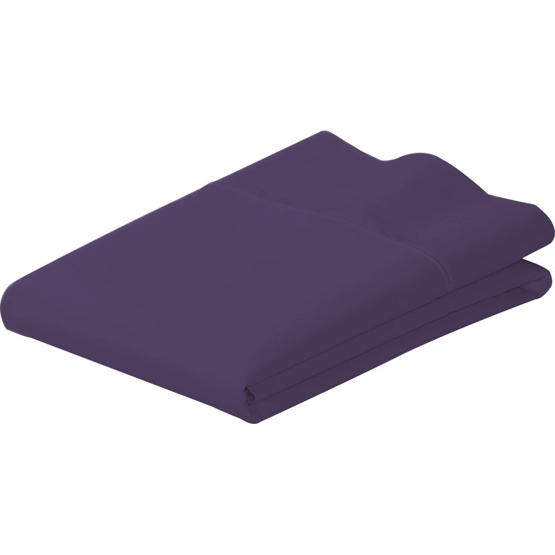  taie D'oreiller à Double Brosse Premium Roscoe, Violet, Roi