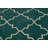 Teal Trellis 5X8 Hand-Tufted Modern Rug