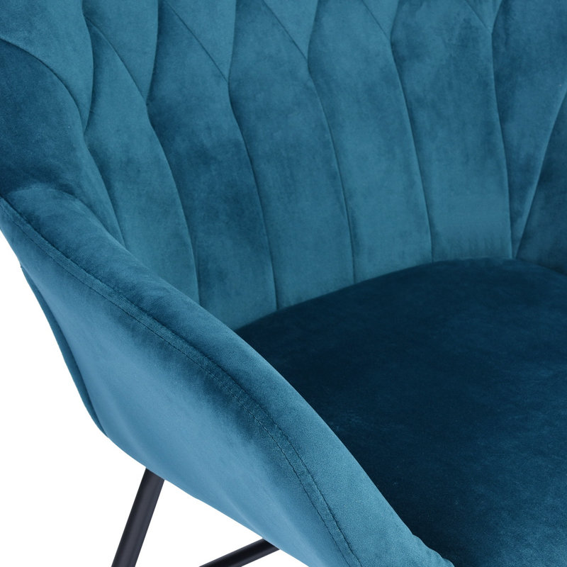 Saroyan Rocking Chair, Blue