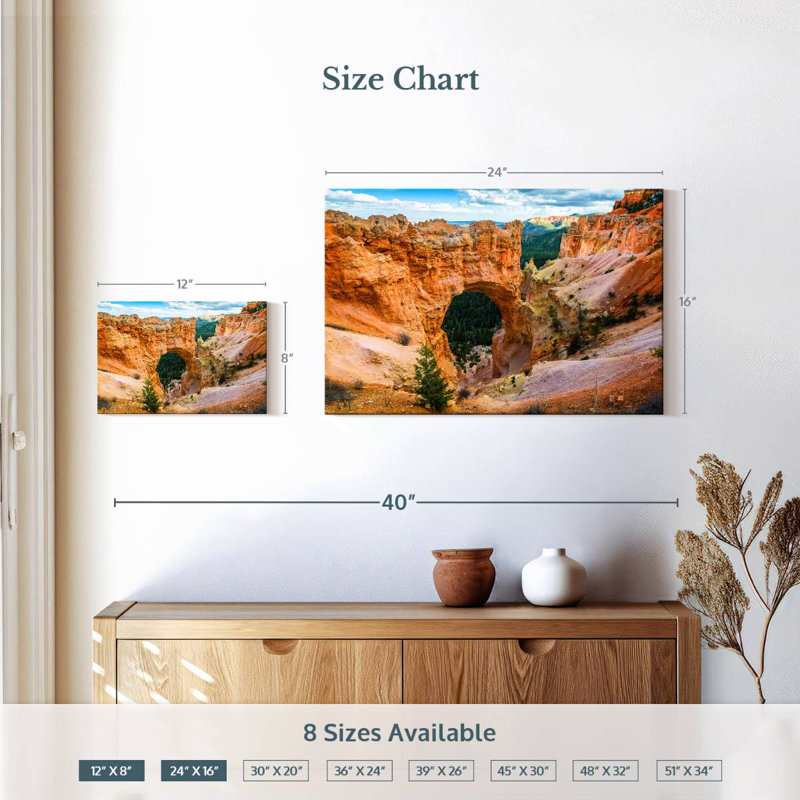 Alvord Scenic Bryce Canyon National Park, H 16 po x l 24 po