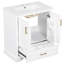 Meuble-lavabo autoportant avec lavabo et rangement-269949724