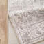 Tapis en polyester doux au toucher 2 pi x 3 pi avec envers en jute naturelle - parfait pour les vestibules, les cuisines et les chambres