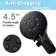 Spot Resist Multi-function Handshower And Rainfall Shower Head Trim Combo With Shower Handle