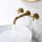 Bronze Wall Mounted Bathroom Faucet Choice - , Rust-, Enhances Ambiance Build, Decor-128724047