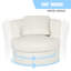 Samuela Velvet Swivel Barrel Chair-377027584