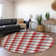Premium Machine Washable Crumley AMF1053 Plaid Rug