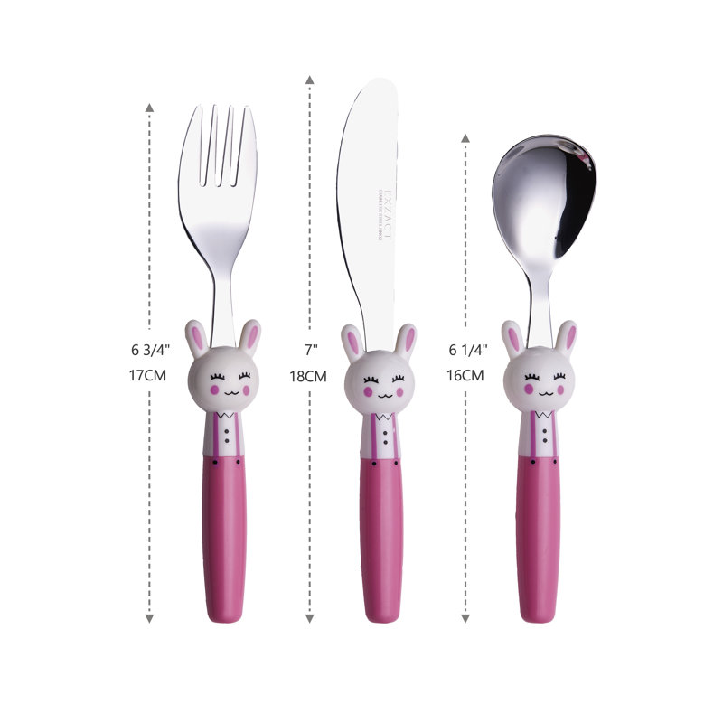 Children's Cutlery 6 Piece Cutlery Set, Service for 2