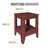 Boyd Prato Classic Manufactured Wood Low Profile Nightstand-991407767