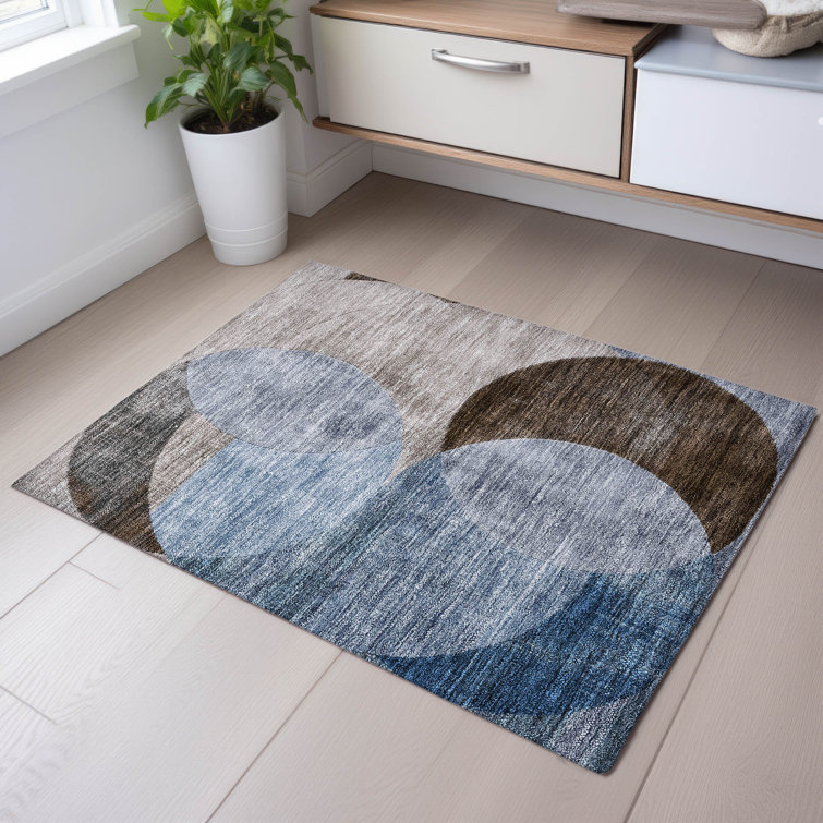 Premium Machine Washable Alves AMF1140 Geometric Rug