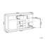 160cm Sideboard