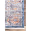 Tapis bleu / gris / rouge Lininger-1209590244