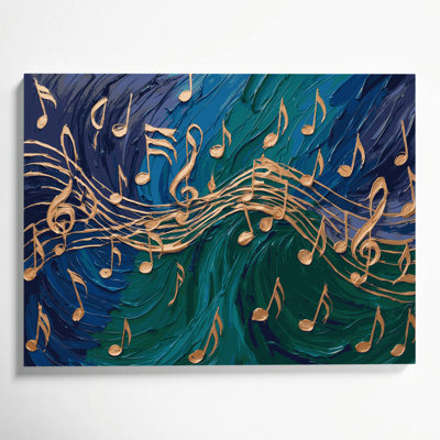 Art musical sur toile