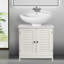 Parthenon Freestanding Bathroom Storage Cabinet