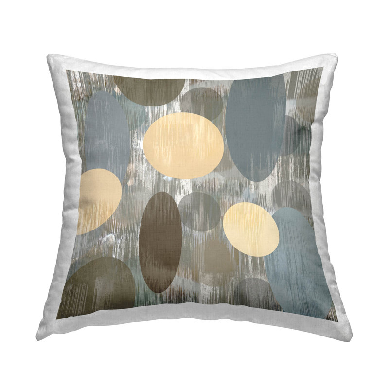Polyester Throw Square Pillow Cover & Insert