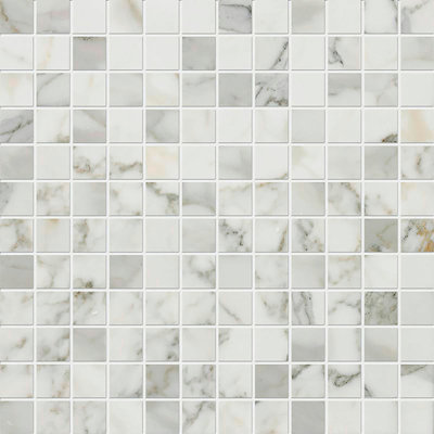12" x 12" Marble Grid Mosaic Tile