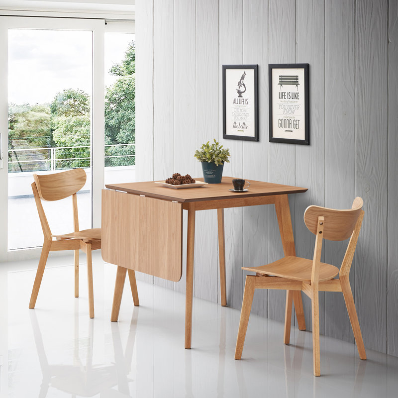 Larsen Oak Solid Wood Base Dining Table