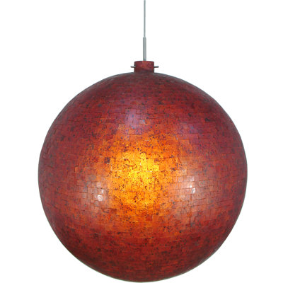1 - Light Satin Nickel Single Pendant