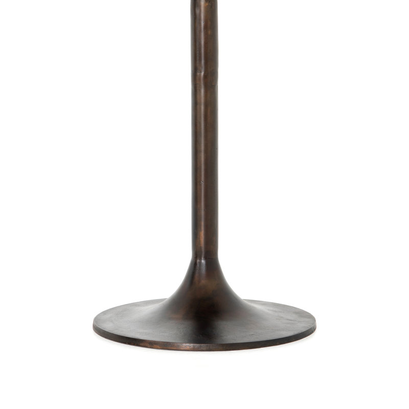 Felix Pedestal Dining Table, Counter Height ( 36" Height), Antique Rust