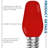 0.5 W C7 E12/Candelabra LED Smart Bulb-86128103