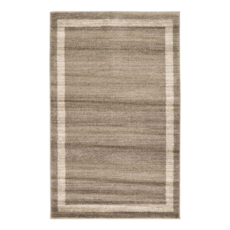 Tapis brun clair Songul, Rectangle 3 pi 3 po x 5 pi 3 po