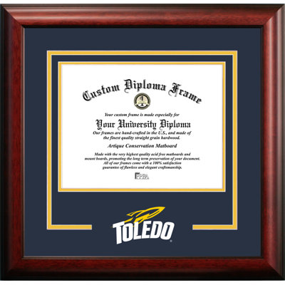 NCAA Toledo Rockets Spirit Diploma Frame