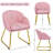 Fitchburg 20'' H Upholstered Metal Dining Chair-1111920659