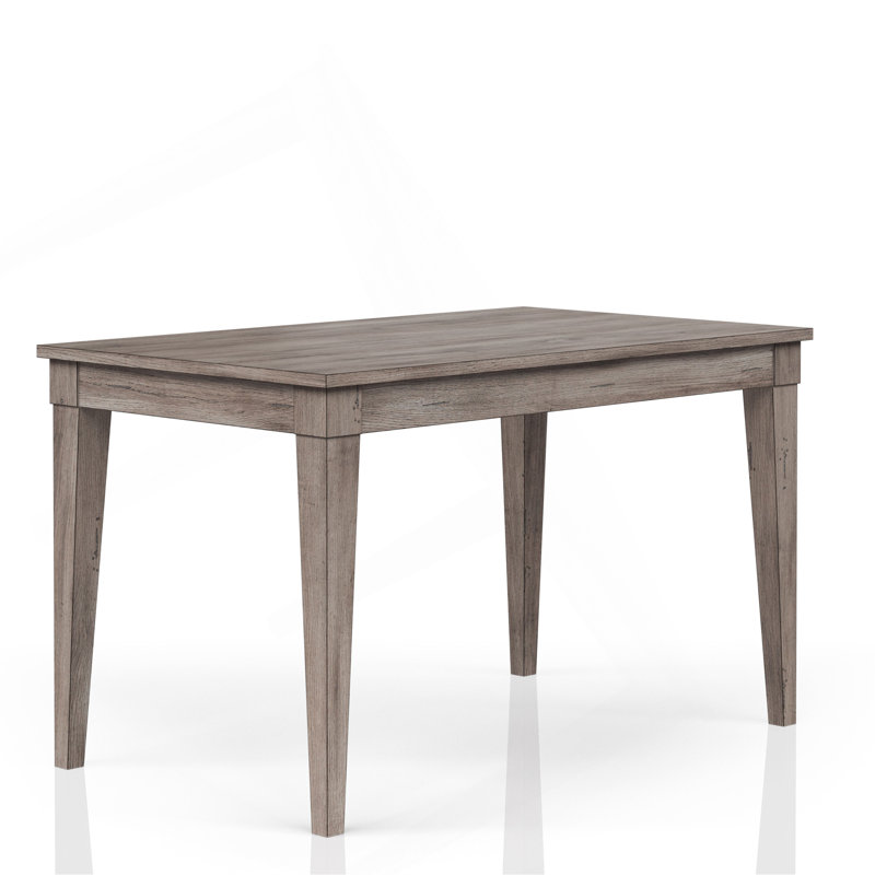 Table de salle à manger à hauteur de comptoir rustique gris