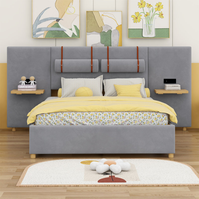 Miara Upholstered Panel Storage Bed