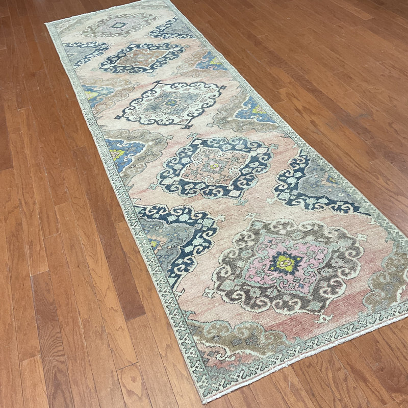 Dakota Fields Handmade Turkish Oushak Wool Runner