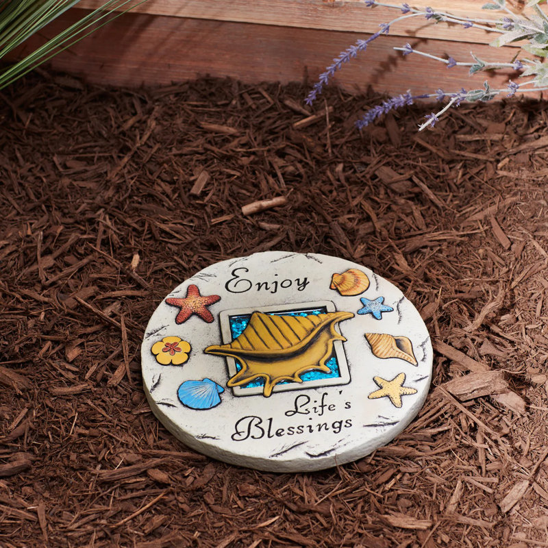 Tremplin Enjoy Life's Blessings | Décoration de plage