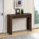 Irwin 39.4" W Mid Century Modern Retangular Console Table with Fluted Front