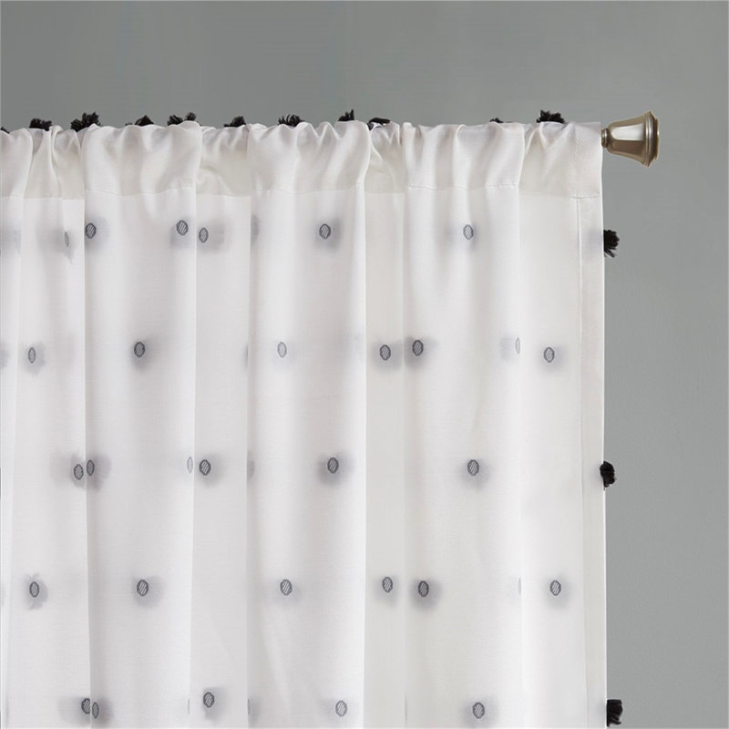 Teniyah Curtain, 50" W x 63" L