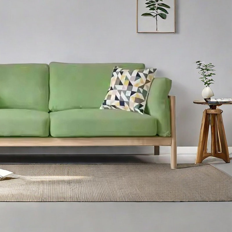 Quess, 32.67" H x 59" W x 32.67" D, Vert clair