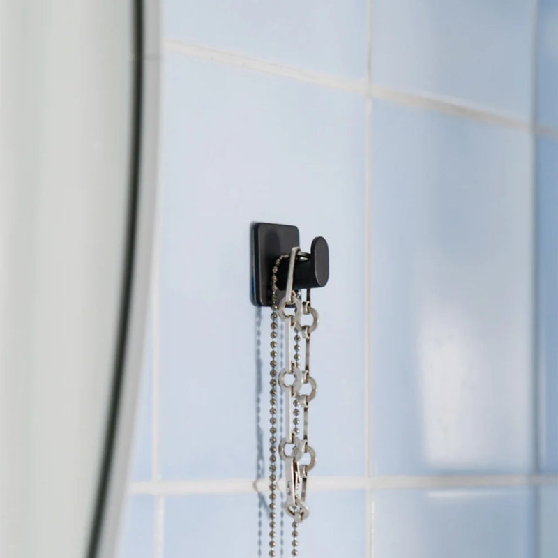 Ensemble d'accessoires de salle de bain Beslagsboden, Noir mat